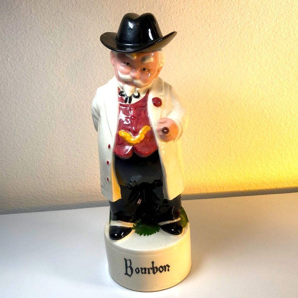 Vintage Alberta Bourbon Liquor Decanter 60s